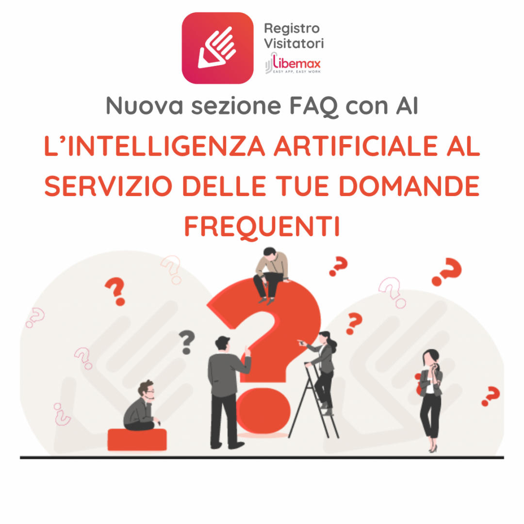 domande frequenti faq intelligenza artificiale registro visitatori